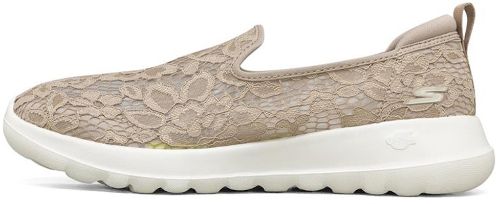 (Women) Skechers Go Walk Joy Slip On 'Beige White' 896020-TPE Buy (Women) Skechers Go Walk Joy Slip On 'Beige White' 896020-TPE