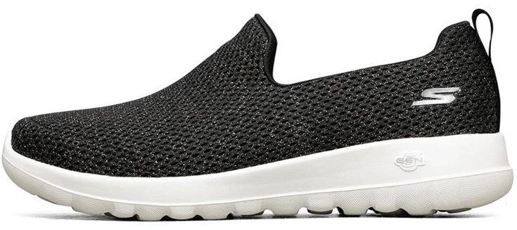 women-skechers-go-walk-joy-slip-on-black-gold-124090-bkgd