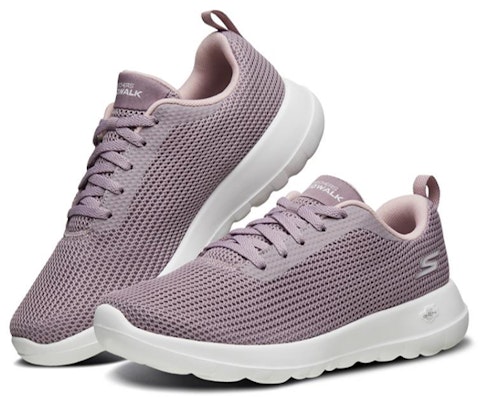 (W) Skechers Go Walk Joy Sepatu Olahraga Pink/Putih 15641-MVE Lookbook (W) Skechers Go Walk Joy Sepatu Olahraga Pink/Putih 15641-MVE