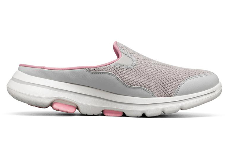 Order (W) Skechers GO WALK 懒人鞋 '灰红色' 124023-LGPK