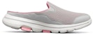 (W) Skechers GO WALK Sepatu Santai Prey 'Kelabu Merah' 124023-LGPK