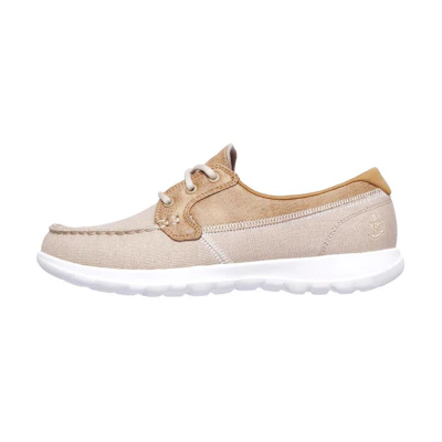 (W) Skechers Go Walk Lite-Coral 'Natural'