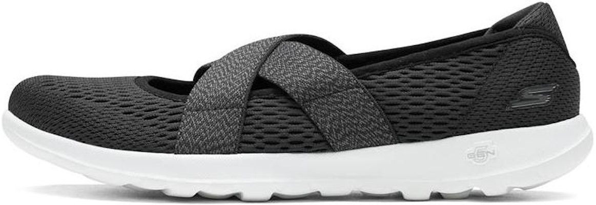 (Women) Skechers GO WALK Lite 'Black' 15407-BKW Buy (Women) Skechers GO WALK Lite 'Black' 15407-BKW