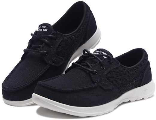(Women) Skechers GO WALK Lite 'Black' 15431-BKNT Lookbook (Women) Skechers GO WALK Lite 'Black' 15431-BKNT