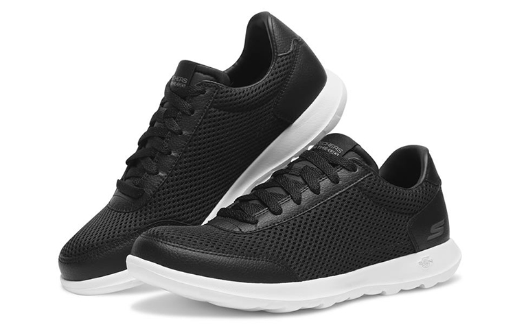 Lookbook (Women) Skechers Go Walk Lite 'Black Casual' 15462-BKW