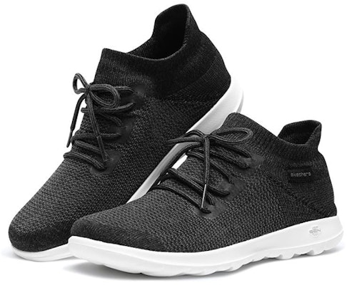 (W) Skechers Go Walk Lite 'Hitam Putih' 15375-BKW Lookbook (W) Skechers Go Walk Lite 'Hitam Putih' 15375-BKW