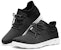 (W) Skechers Go Walk Lite 'Hitam Putih' 15375-BKW