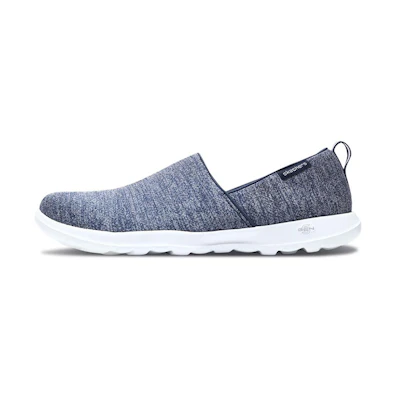 (W) Skechers Go Walk Lite 'Blue-White'