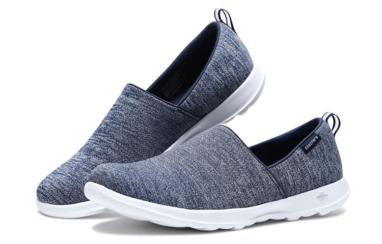 Lookbook (Women) Skechers Go Walk Lite 'Blue-White' 15417-NVW