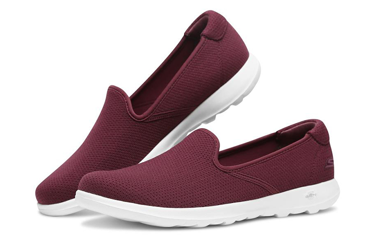 Lookbook (Women) Skechers Go Walk Lite 'Burgundy' 15378-BURG