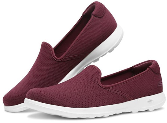 (W) Skechers Go Walk Lite 'Merah Anggur' 15378-BURG Lookbook (W) Skechers Go Walk Lite 'Merah Anggur' 15378-BURG
