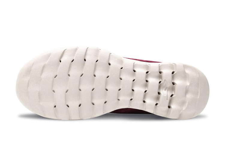 Purchase (Women) Skechers Go Walk Lite 'Burgundy Fleece' 15364-BURG
