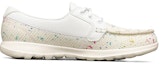 Order (W) Skechers Go Walk Lite 'Kasut Santai Sukan Slip-On Putih Pelangi' 136084-WMLT
