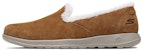 (W) Skechers Go Walk Lite 'Chestnut Fleece-Lined Slip-On' Kasut Jalan Lelaki 15364-CSNT