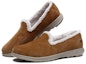 Lookbook (W) Skechers Go Walk Lite 'Chestnut Fleece-Lined Slip-On' Kasut Jalan Lelaki 15364-CSNT