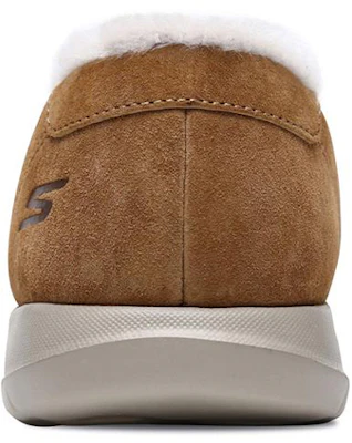 (Women) Skechers Go Walk Lite 'Chestnut Fleece-Lined Slip-On' 15364-CSNT Shop (Women) Skechers Go Walk Lite 'Chestnut Fleece-Lined Slip-On' 15364-CSNT