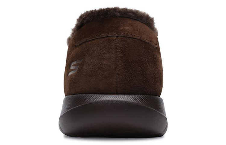 Shop (W) Skechers Go Walk Lite 'Coklat Plush Slip-On' 15364-CHOC