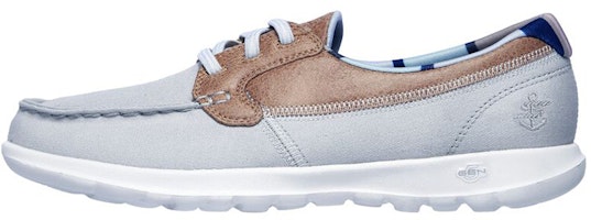 (Women) Skechers Go Walk Lite 'Grey' 136070-GRY (Women) Skechers Go Walk Lite 'Grey' 136070-GRY