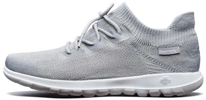 (Women) Skechers Go Walk Lite 'Grey' 15375-GRY (Women) Skechers Go Walk Lite 'Grey' 15375-GRY