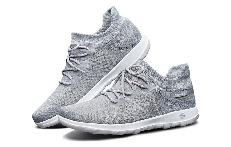Lookbook (Women) Skechers Go Walk Lite 'Grey' 15375-GRY