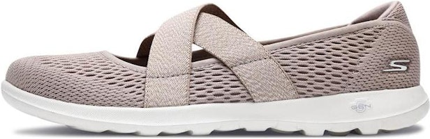 (Women) Skechers GO WALK Lite 'Grey Brown' 15407-TPE (Women) Skechers GO WALK Lite 'Grey Brown' 15407-TPE
