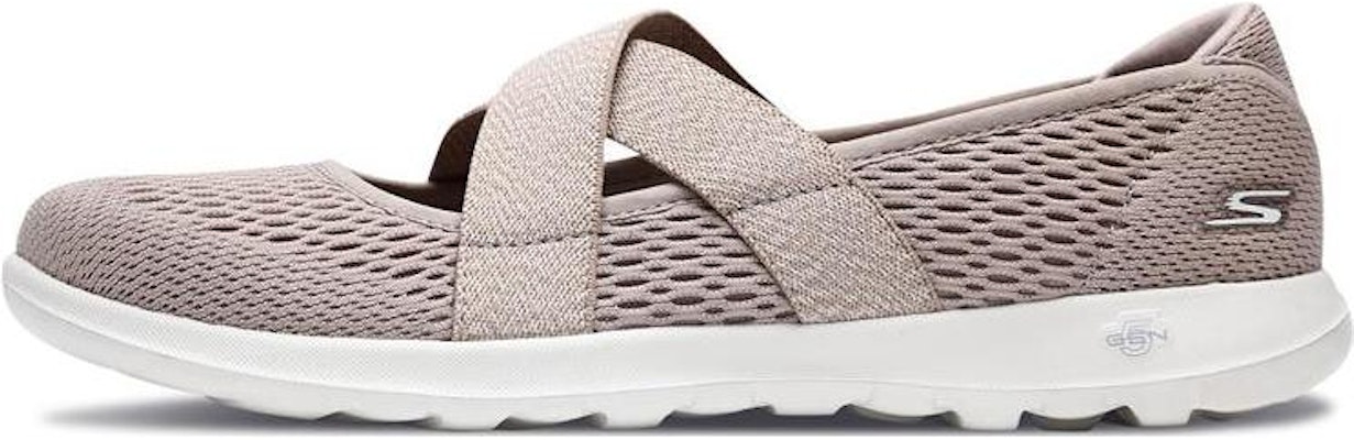 (Women) Skechers GO WALK Lite 'Grey Brown' 15407-TPE Buy (Women) Skechers GO WALK Lite 'Grey Brown' 15407-TPE