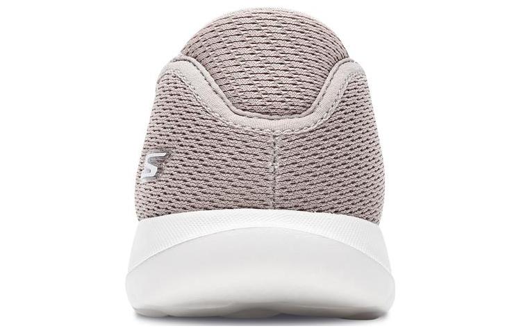 Shop Skechers GO WALK Lite 輕便回彈 低幫 運動休閒鞋 女款 灰褐色