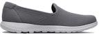 (W) Skechers Go Walk Lite 'Kelabu Slip-On' 15378-GRY