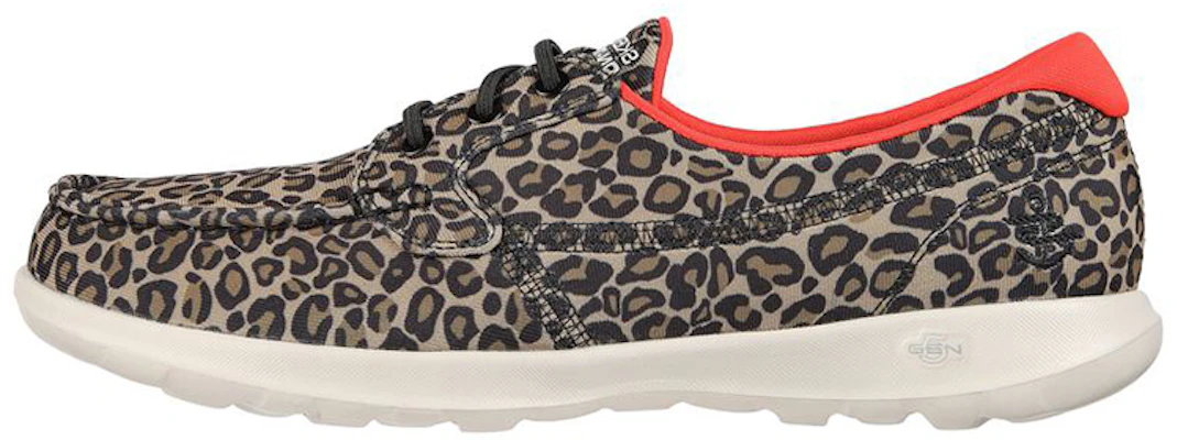 (Women) Skechers Go Walk Lite 'Leopard Print' 136081-LPD Buy (Women) Skechers Go Walk Lite 'Leopard Print' 136081-LPD