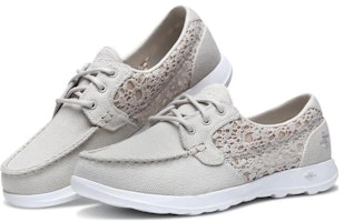 (W) Skechers GO WALK Lite 'Natural' Kasual Wanita 15431-NAT Lookbook (W) Skechers GO WALK Lite 'Natural' Kasual Wanita 15431-NAT