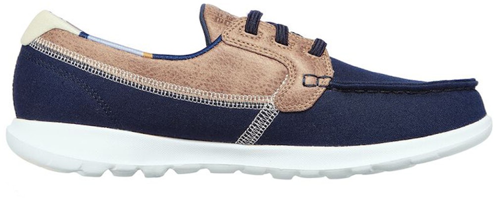 (W) Skechers Go Walk Lite 'Biru Navy' 136070-NVY Order (W) Skechers Go Walk Lite 'Biru Navy' 136070-NVY