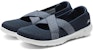 (W) Skechers GO WALK Lite 'Biru Navy' 15407-NVW