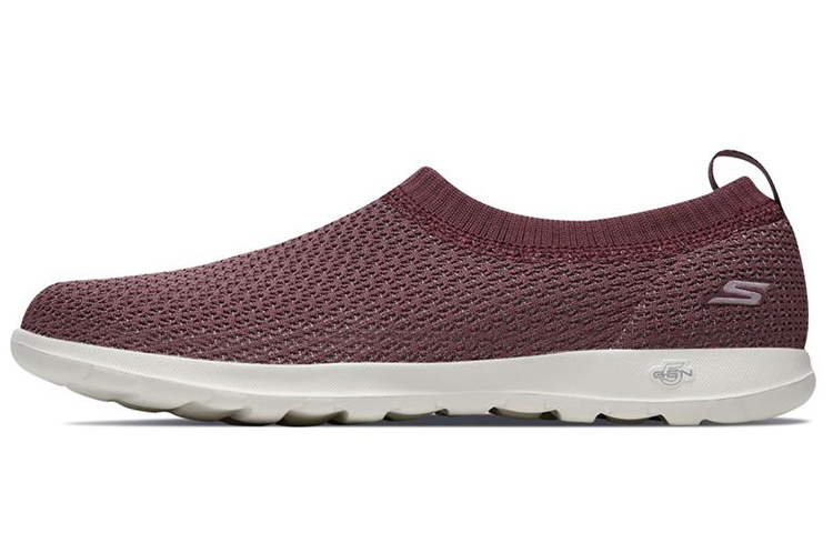 (Women) Skechers Go Walk Lite 'Pink Slip-On' 15384-MVE