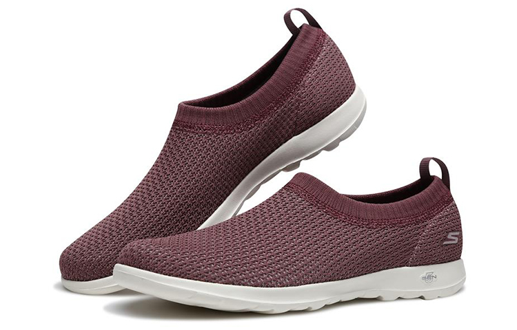 Lookbook (Women) Skechers Go Walk Lite 'Pink Slip-On' 15384-MVE