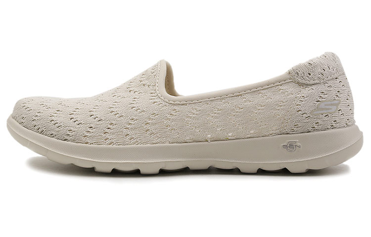 (Women) Skechers Go Walk Lite Lazy shoes Multicolors 16370-NAT