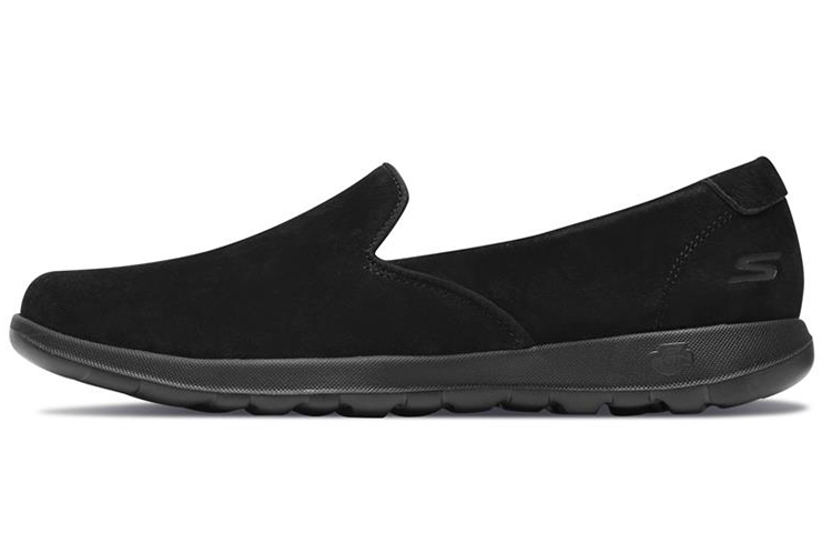 (Women) Skechers Go Walk Lite Slip-On 'All Black' 15363-BBK