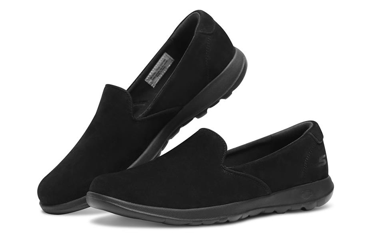 Lookbook (W) Skechers Go Walk Lite Slip-On ''Zwart All Black'' 15363-BBK