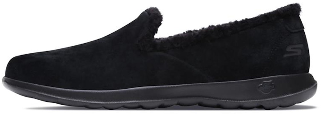 Skechers Go Walk Lite 運動休閒一腳蹬 女款 黑色 加絨 Buy Skechers Go Walk Lite 運動休閒一腳蹬 女款 黑色 加絨