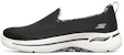 (W) Skechers Go Walk Loafers 'Hitam' 124475-BKMT