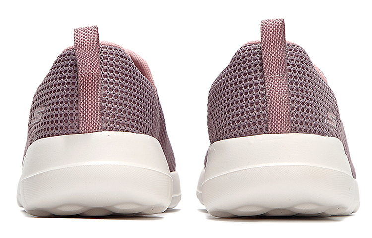 Lookbook (W) 斯凯奇 GO WALK 灰粉色便鞋 15637-MVE