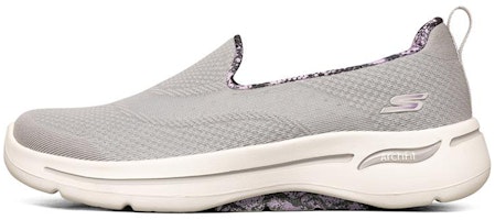 (W) Skechers Go Walk Kasut Loafers Kelabu 124475-GYLV Buy (W) Skechers Go Walk Kasut Loafers Kelabu 124475-GYLV