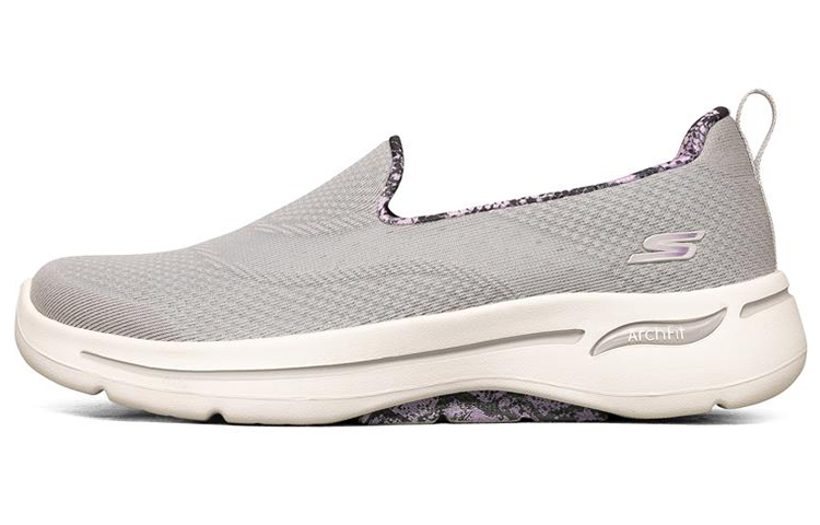 (Women) Skechers Go Walk Loafers Grey 124475-GYLV