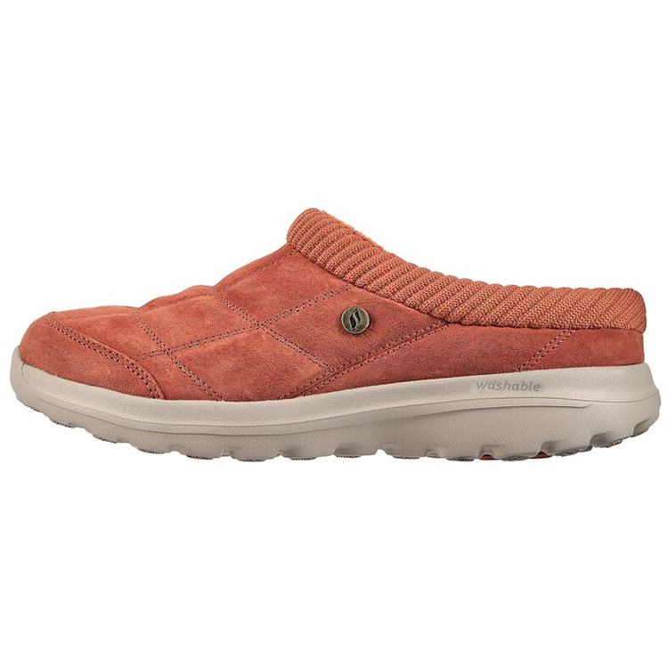 (Women) Skechers Go Walk Lounge-Easygoing 'Red Mule' 175001-RUST