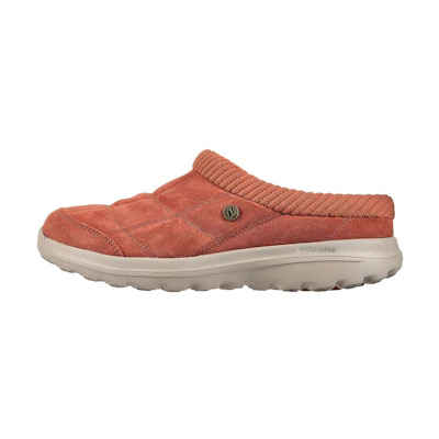 (W) Skechers Go Walk Lounge-Easygoing 'Red Mule'