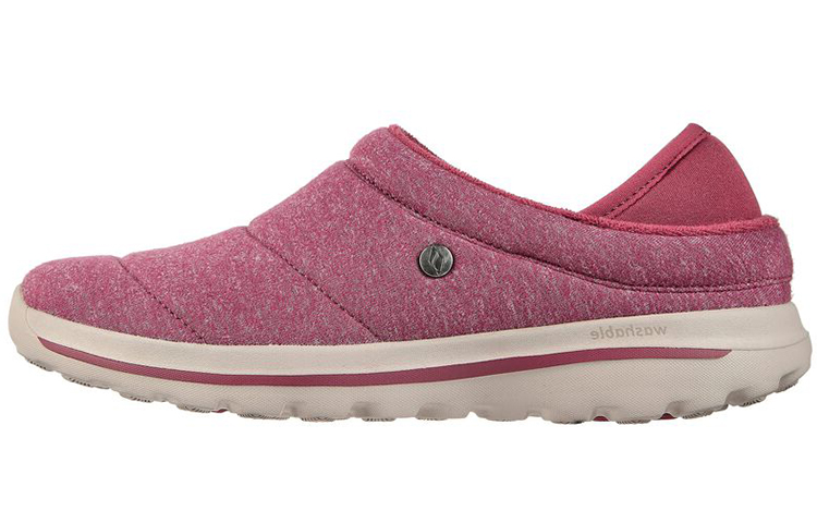 (Women) Skechers Go Walk Lounge 'At Ease Pink Fleece' 175031-RAS