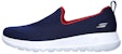 (W) Skechers Go Walk Low-Top 'Keselesaan Mudah Biru' 124091-NVRD