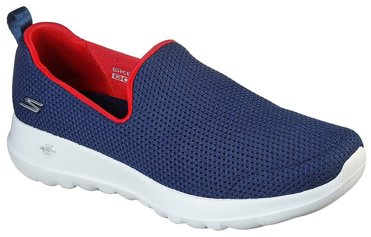 Lookbook (Women) Skechers Go Walk Low-Top 'Simplified Comfort Blue' 124091-NVRD