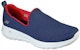 (W) Skechers Go Walk Low-Top 'Keselesaan Mudah Biru' 124091-NVRD