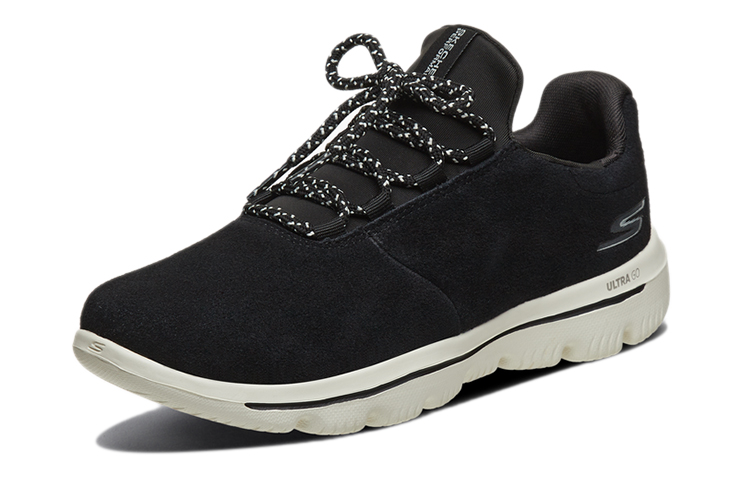 Order (W) Skechers Go Walk Low-Top Schwarz/Weiß 15728-BLK