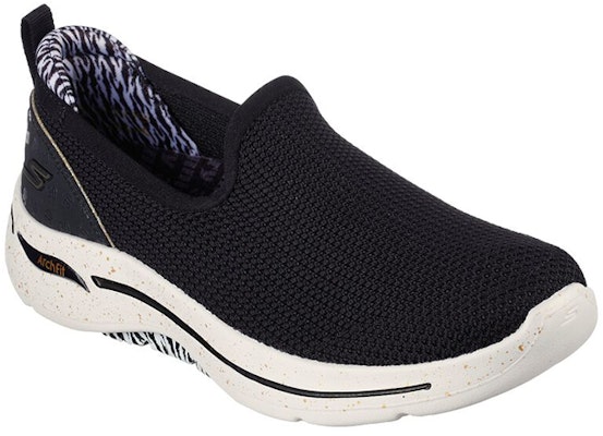 (Women) Skechers GO WALK Low 'Black' 124866-BLK Lookbook (Women) Skechers GO WALK Low 'Black' 124866-BLK